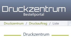 Logo Druckznetrum Bestellportal